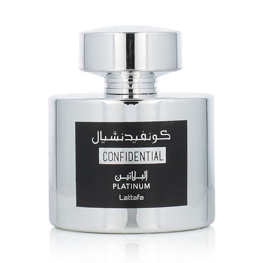 Eau de Parfum - Confidential Platinium Lattafa 100ml