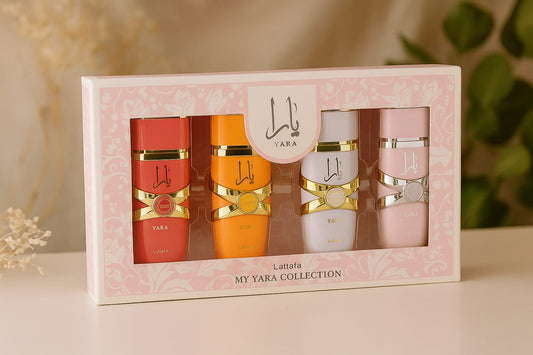 Coffret My Yara Collection 4 parfums 25ml – Lattafa