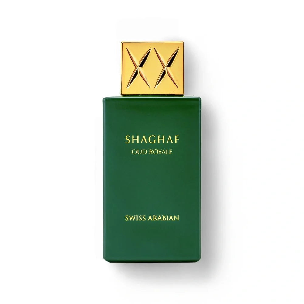 Shaghaf Oud Royale - Swiss Arabian -Eau de Parfum unisexe 75ml Boisée, Épicée, Orientale
