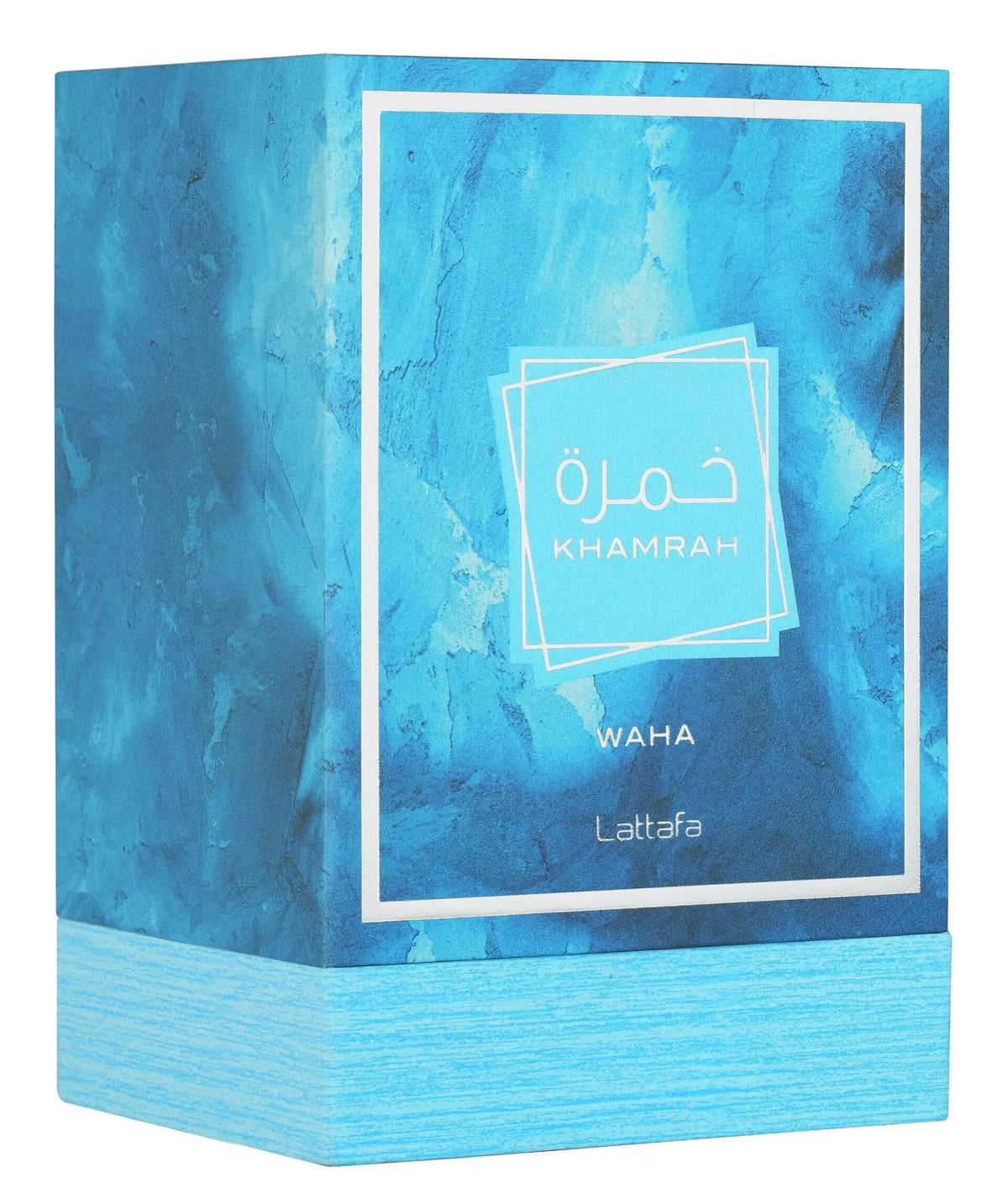 Khamrah Waha Lattafa - Parfum Mixte 100ml Aromatique Aquatique, Frais Boisé