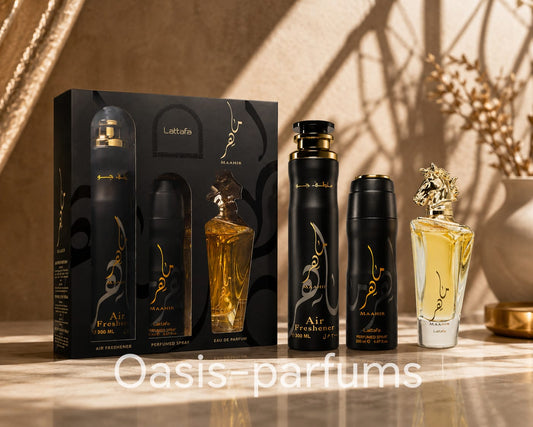 Coffret Cadeau Maahir Lattafa - Idée cadeau parfaite