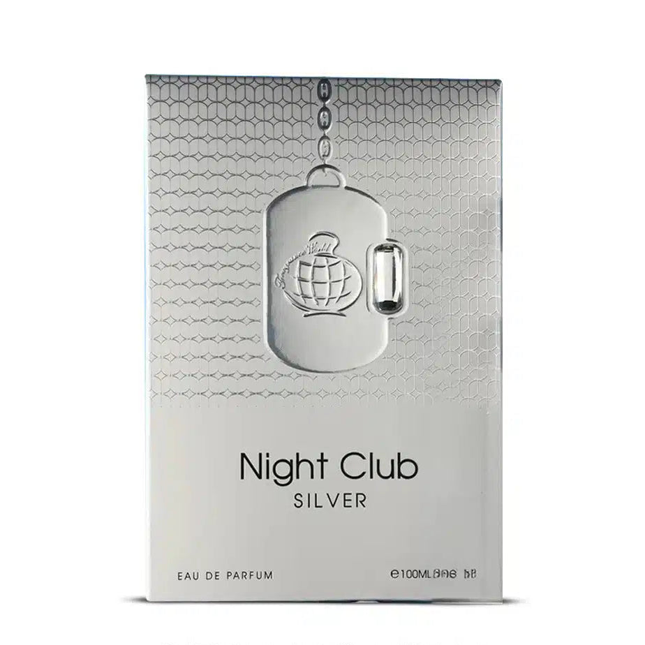Eau de parfum Night Club Silver 100ml – Fragrance World
