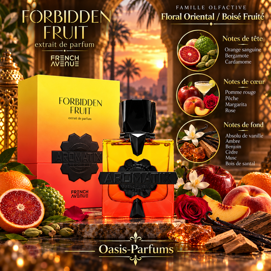 Forbidden Fruit - French Avenue - Extrait de Parfum Unisexe 100ml Fruité Boisé Ambré