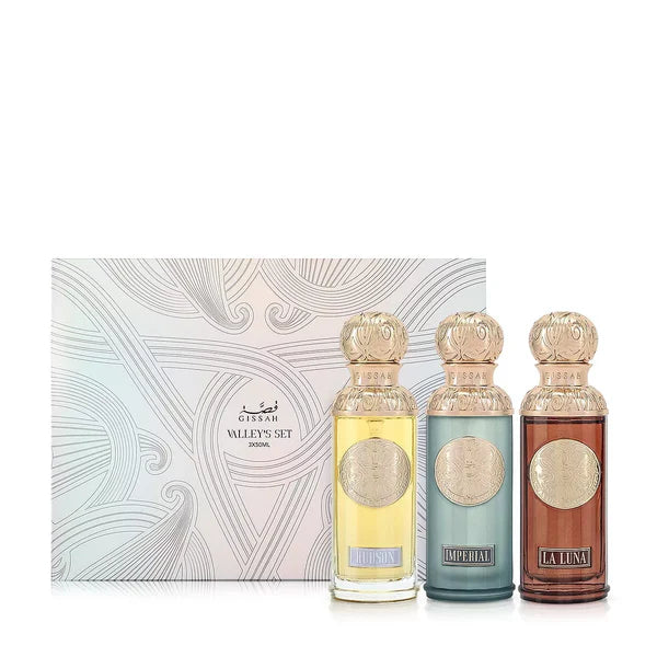 Eau de Parfum - Valley's Set Gissah 3x50ml