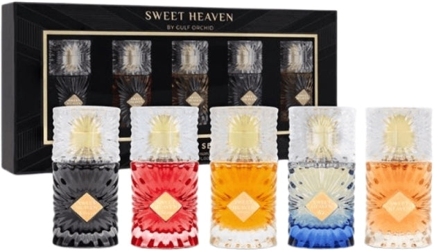 Sweet Heaven - Gulf Orchid - Coffret Découverte 5 Parfums Unisexe 20ml Boisée, Sucrée