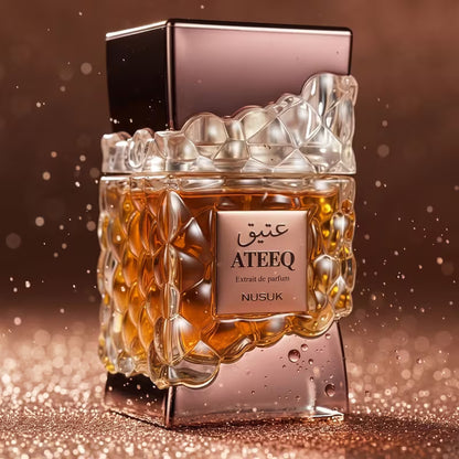 Ateeq Nusuk - Extrait de Parfum Homme - Oriental Miellé Boisé