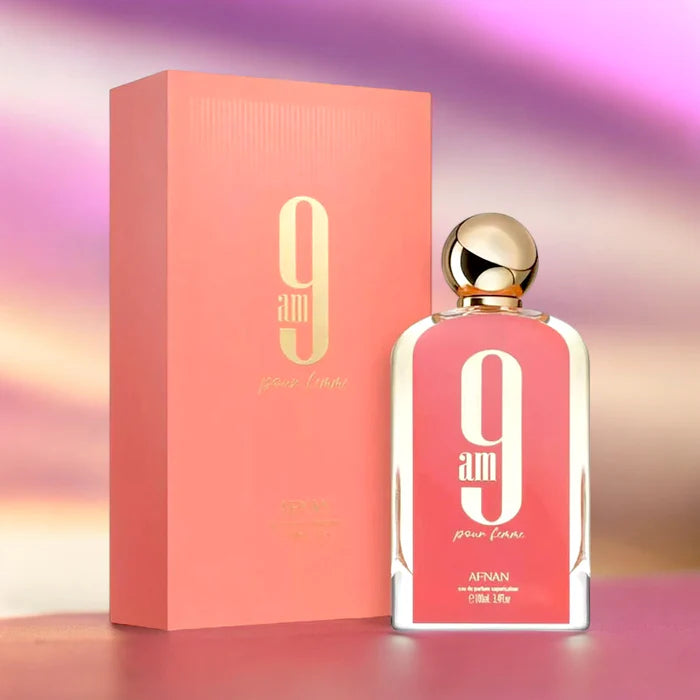 Eau de Parfum - 9 AM rose Afnan pour femme 100ml