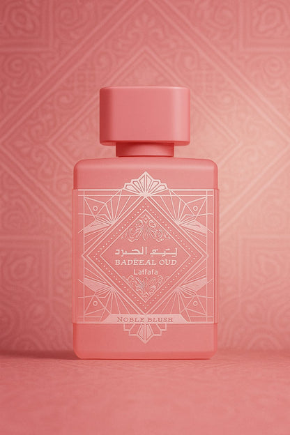 Badee Al Oud noble blush Lattafa - La puissance d'un Oud majestueux