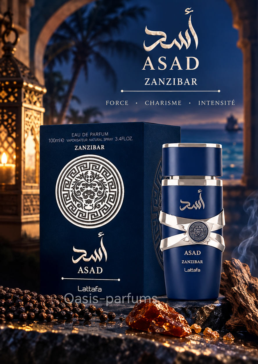 Asad Zanzibar - Lattafa  - L'Évasion Tropicale dans un Sillage d'Exception