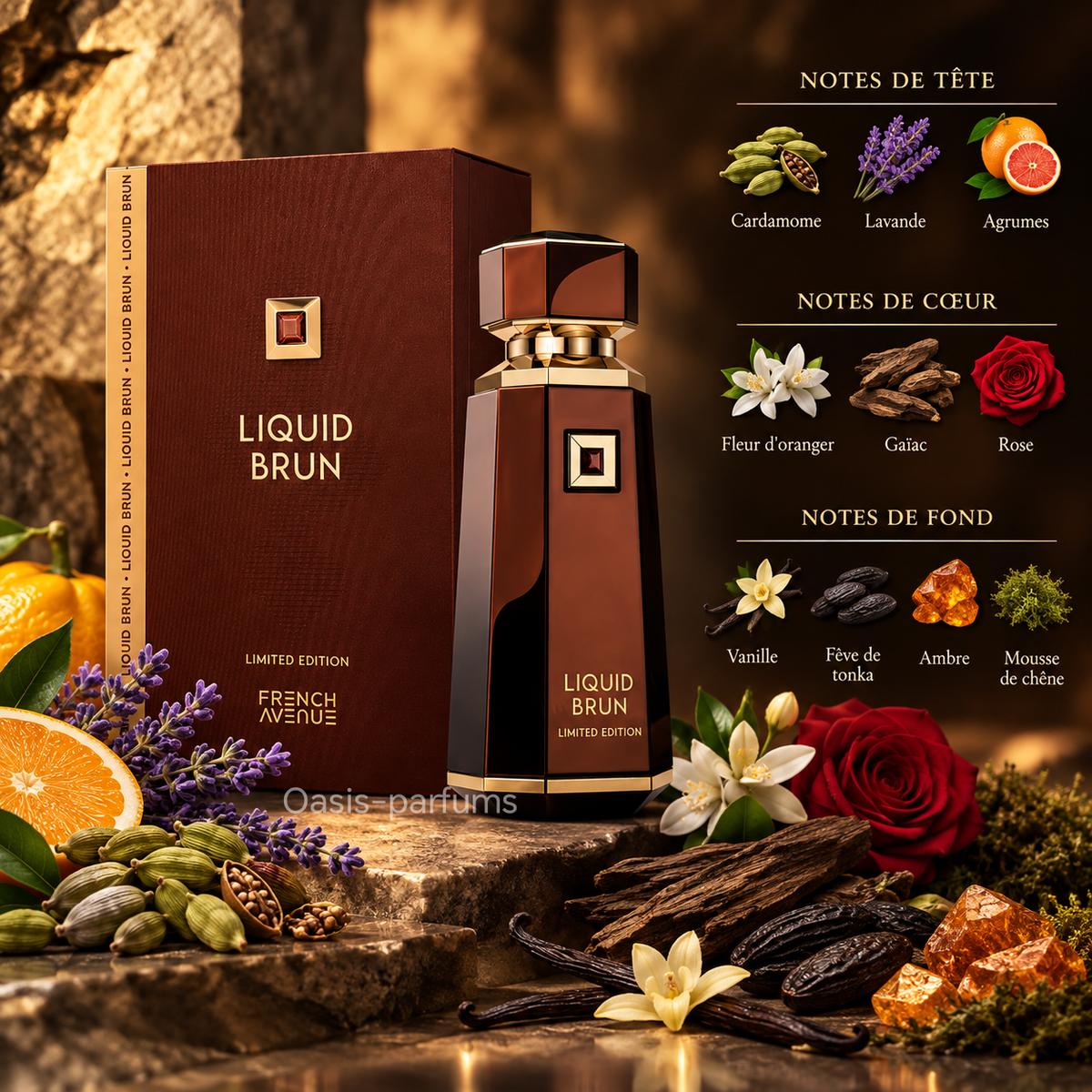 Liquid brun - French Avenue - Édition limitée - Extrait de parfum - 150ml