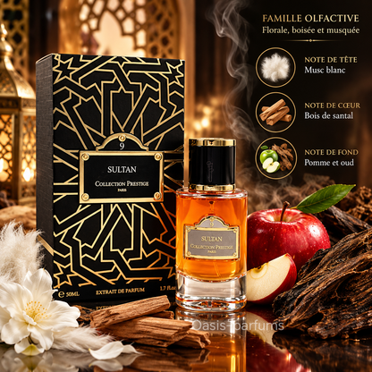 Sultan – Collection Prestige Paris – Extrait de Parfum 50ml