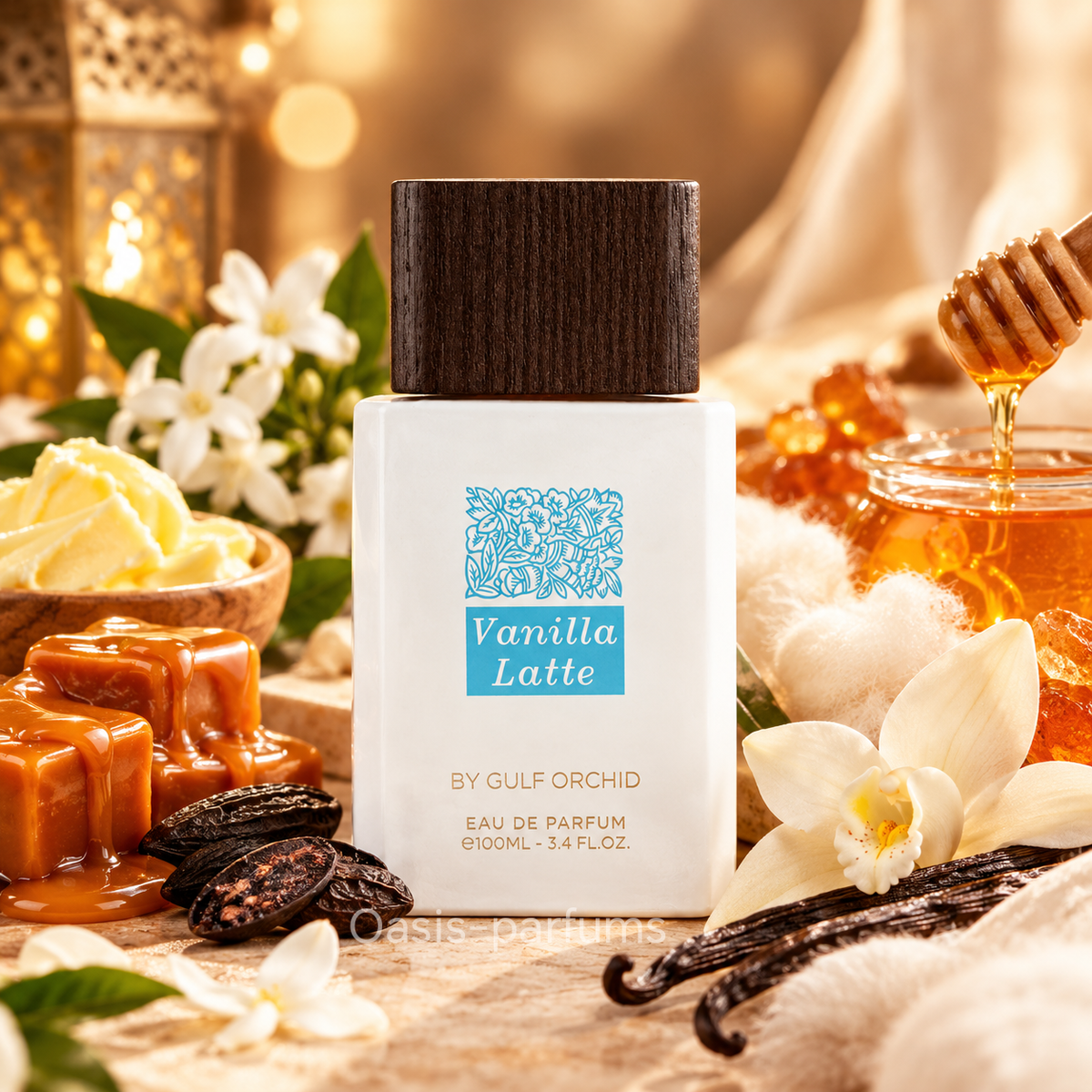 Vanilla Latte Gulf Orchid - Parfum Gourmand Café et Vanille, Longue Tenue