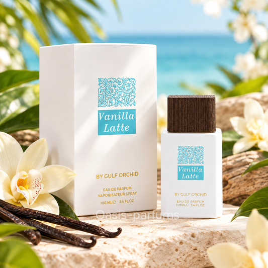 Vanilla Latte Gulf Orchid - Parfum Gourmand Café et Vanille, Longue Tenue