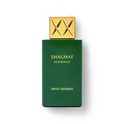 Shaghaf Oud Royale - Swiss Arabian -Eau de Parfum unisexe 75ml Boisée, Épicée, Orientale