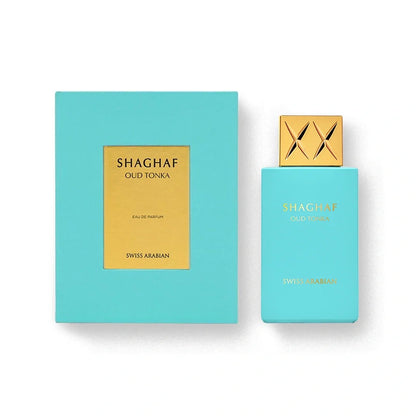 Shaghaf Oud Tonka - Swiss Arabian - Parfum Unisexe 75ml Oriental, Gourmand, Amande, Vanille