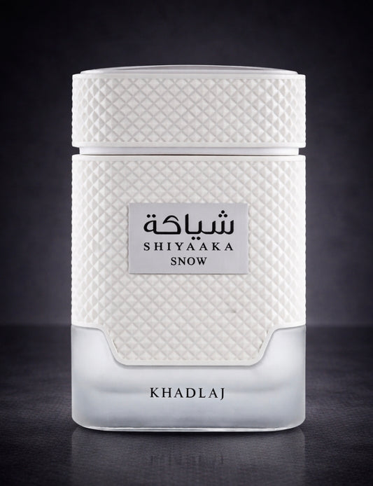 Shiyaaka Snow Khadlaj - parfum premium inspiré des grandes fragrances de luxe