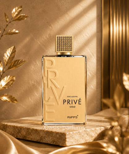 Privé Gold Riiffs - Élégance et Charisme au Quotidien