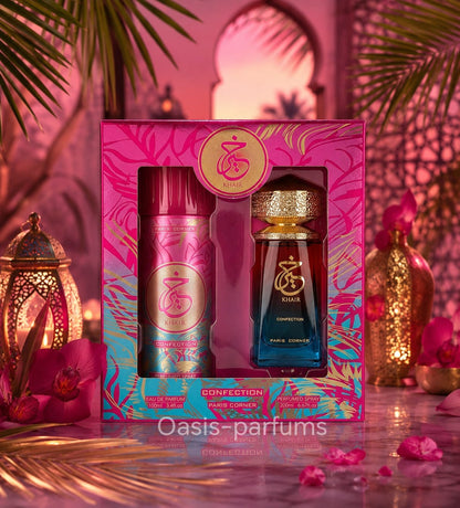 Coffret Confection Paris Corner - Eau de parfum 100ml et Déodorant 200ml