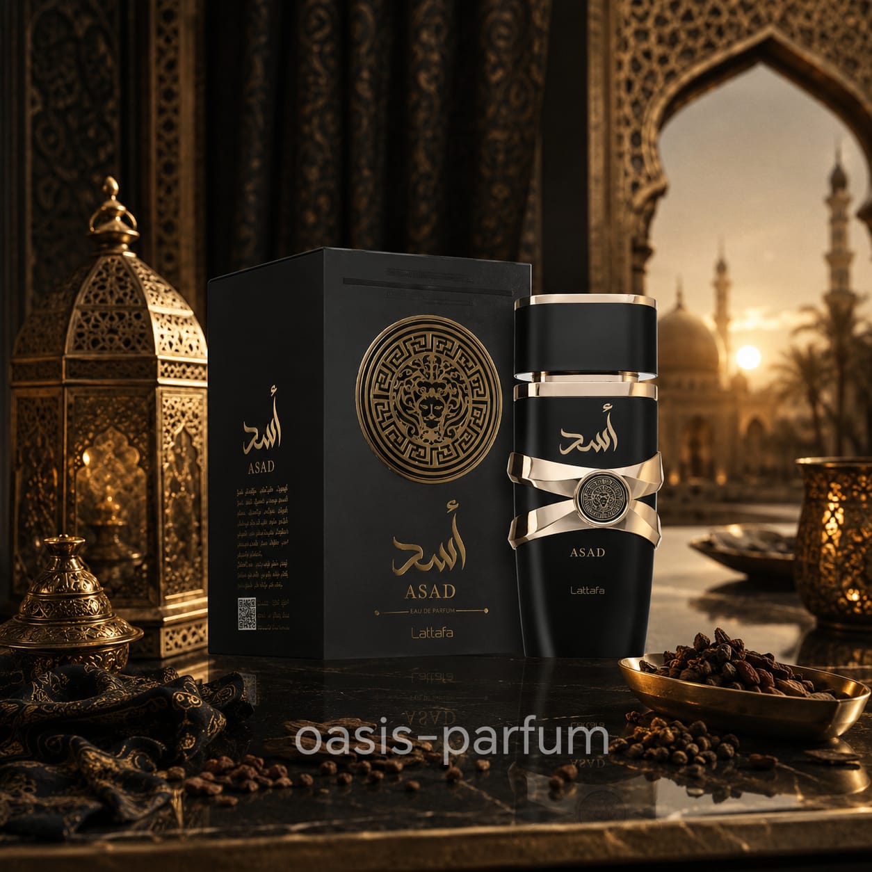 Asad Noir Lattafa - Eau de Parfum - 100ml