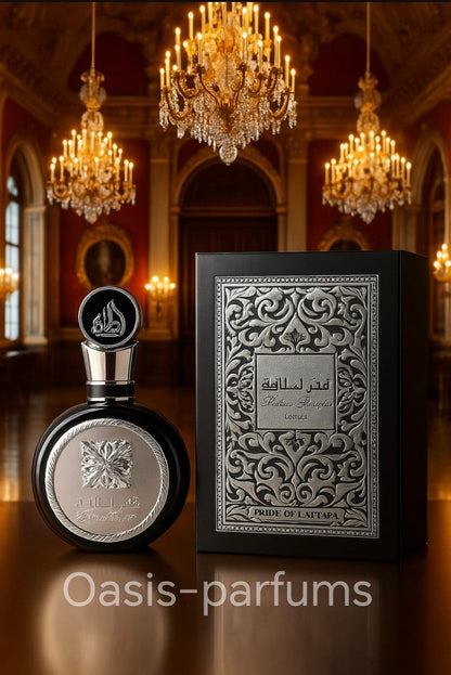 Fakhar Black Pride Lattafa - Parfum Homme Élégant, Longue Tenue et sillage Intense