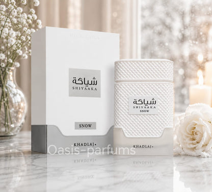 Shiyaaka Snow Khadlaj - parfum premium inspiré des grandes fragrances de luxe
