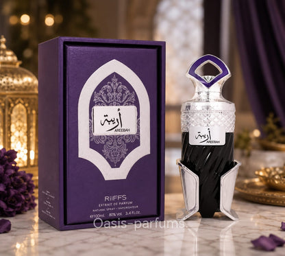 Areebah Riiffs - Parfum Oriental Boisé, Élégant et Envoûtant
