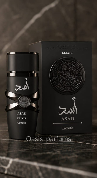 Asad Elixir Lattafa - L'Élégance Orientale dans toute sa Puissance