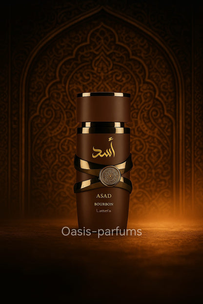 Asad Bourbon Lattafa - Puissant, Élégant et Longue Tenue