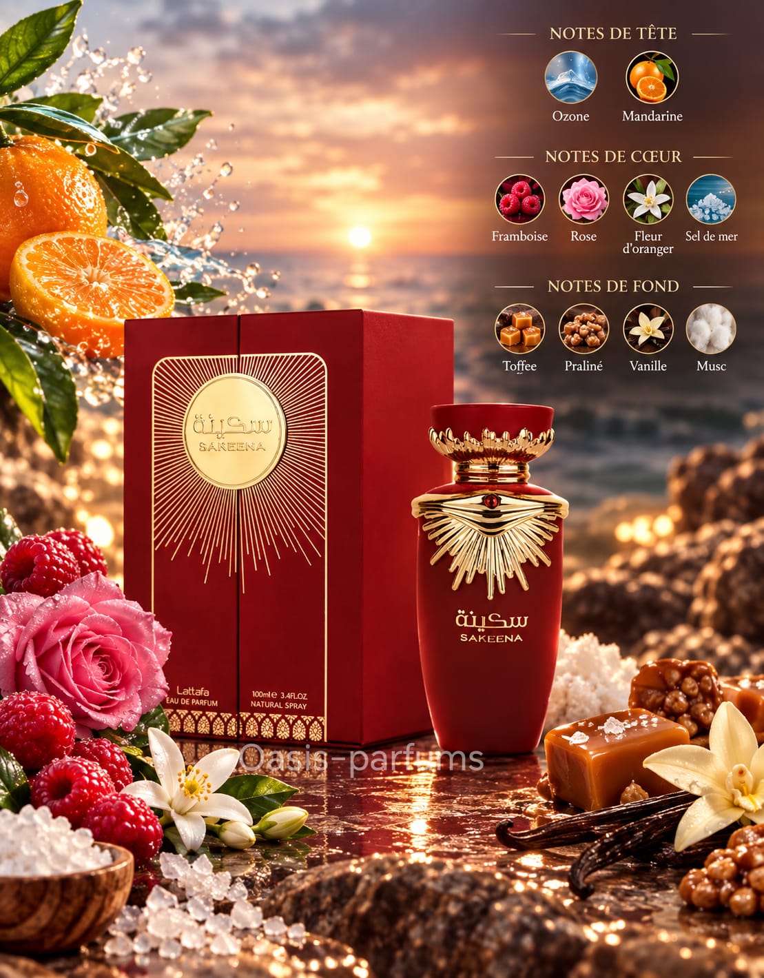 Sakeena Lattafa - Une Fragrance Unique et Irrésistible