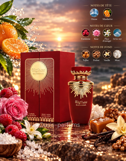Sakeena Lattafa - Une Fragrance Unique et Irrésistible