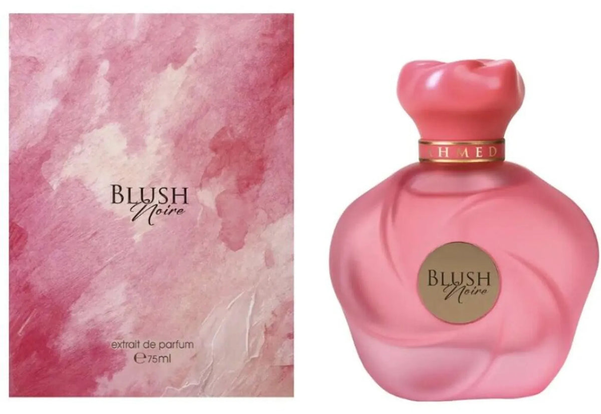 Blush Noire - Ahmed Al Maghribi - Extrait de Parfum Unisexe 75ml Oriental, Floral, Musqué