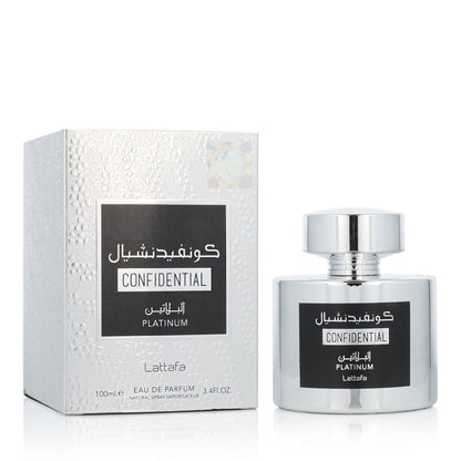 Confidential Platinium Lattafa - Eau de Parfum - 100ml