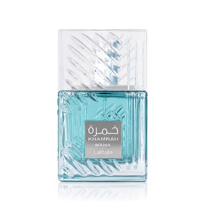 Khamrah Waha Lattafa - Parfum Mixte 100ml Aromatique Aquatique, Frais Boisé