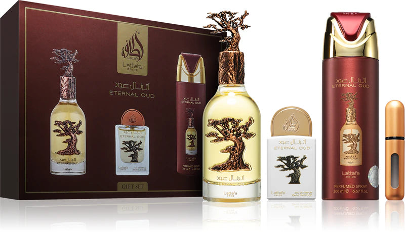 Coffret cadeau Eternal Oud (3pièces) – Lattafa Pride