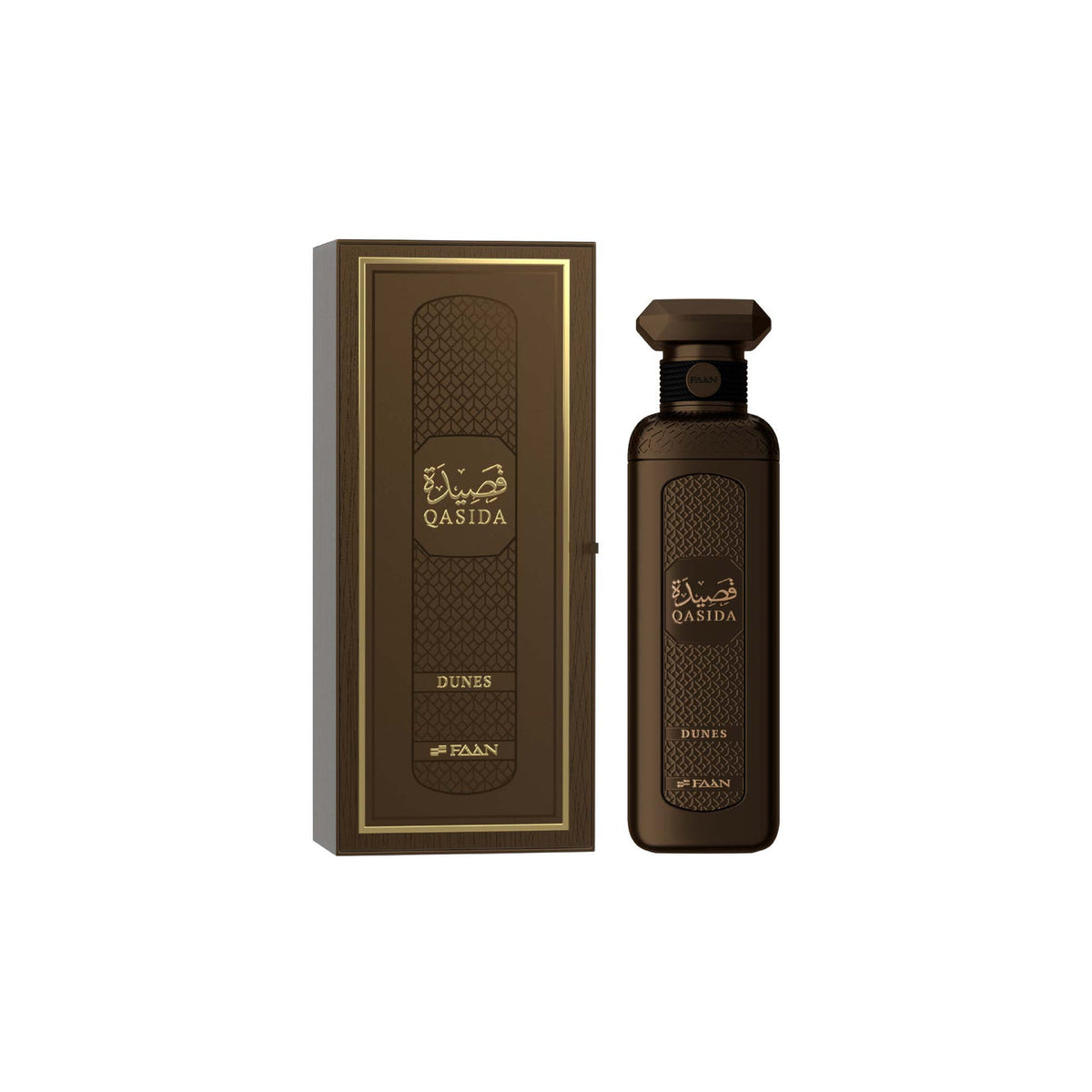 Qasida Dunes - Faan - Eau de Parfum unisexe 200ml Boisée, Cuirée, Épicée