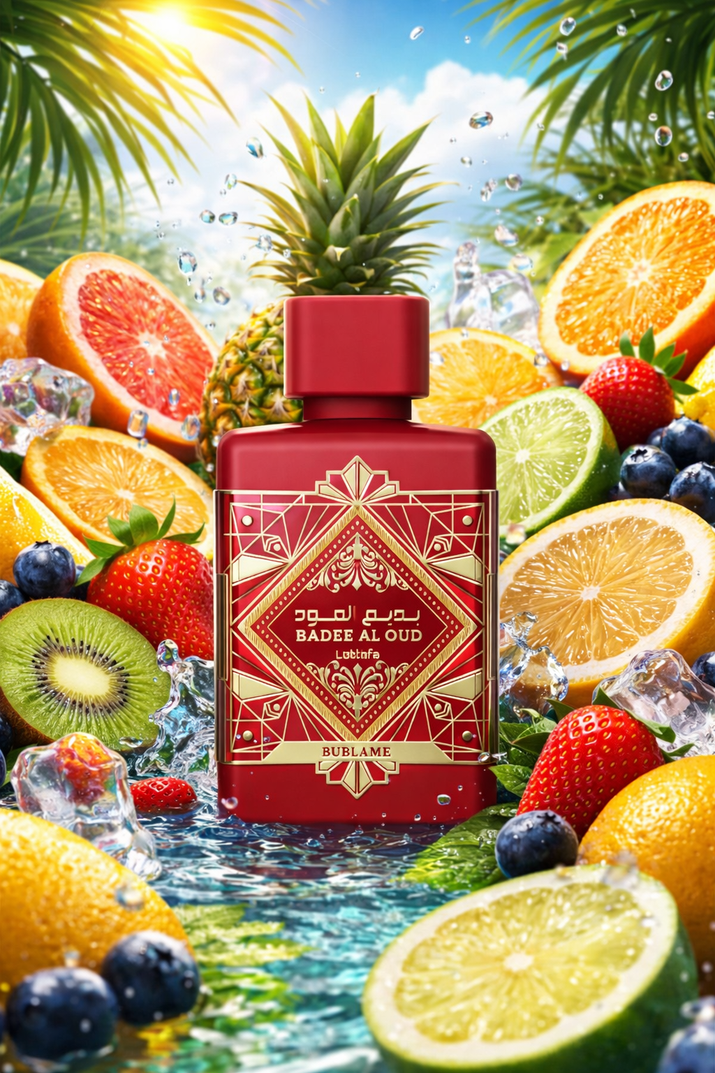 Badee Al Oud Sublime Lattafa - Parfum Fruité Haut de Gamme