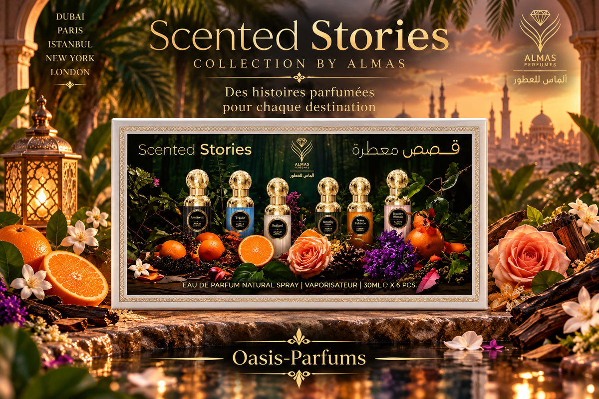 Scented Stories - Almas - Coffret Découverte 6 Parfums Unisexe 30ml