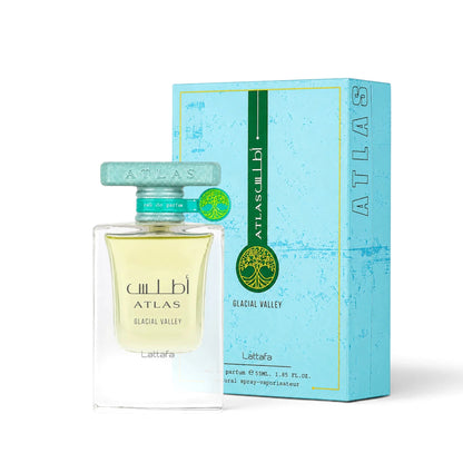 Atlas Glacial Valley - Lattafa - Eau de Parfum unisexe 55ml Aquatique, Fruité, Boisé