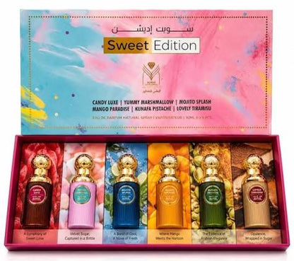 Sweet Edition - Almas - Coffret 6 Parfums Gourmands 30ml