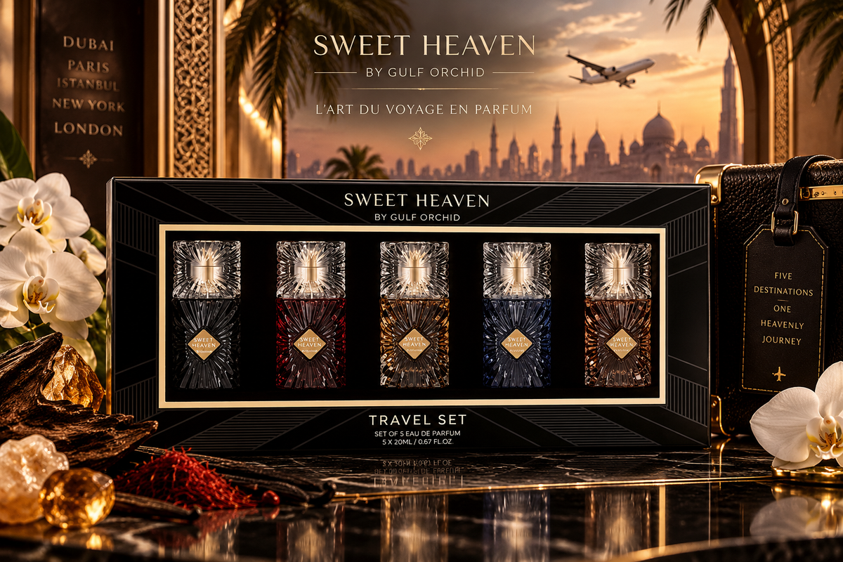 Sweet Heaven - Gulf Orchid - Coffret Découverte 5 Parfums Unisexe 20ml Boisée, Sucrée