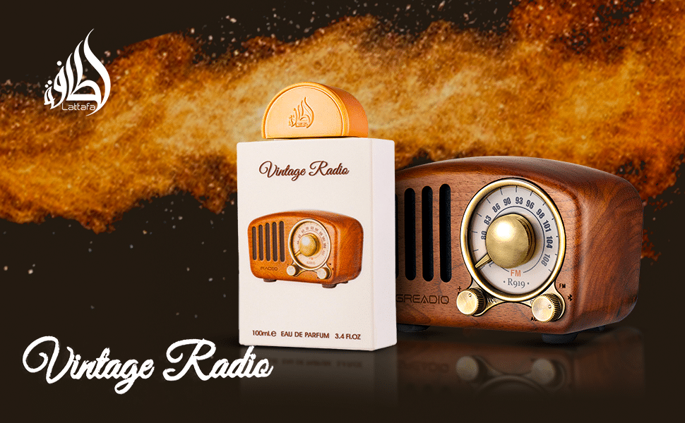 Eau de Parfum Vintage Radio - Lattafa mixte 100ml